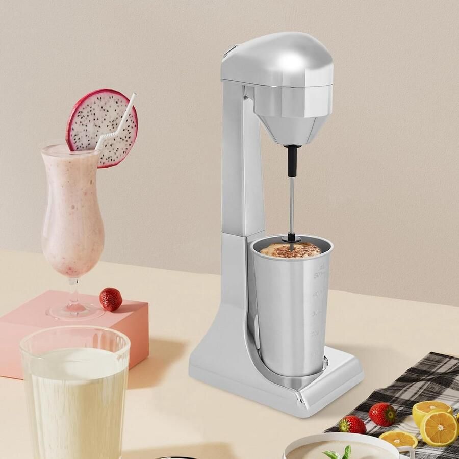 Elektrische Blender 500ml 100W 2 Snelheden 15000 22000 rpm Geschikt voor Smoothies Milkshakes Cocktails voor Keuken Tafelgebruik