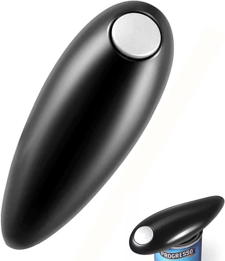 Elektrische blikopener Automatische opener Eenvoudig blikjes openen Geen scherpe randen 17 x 7 x 4.5 cm