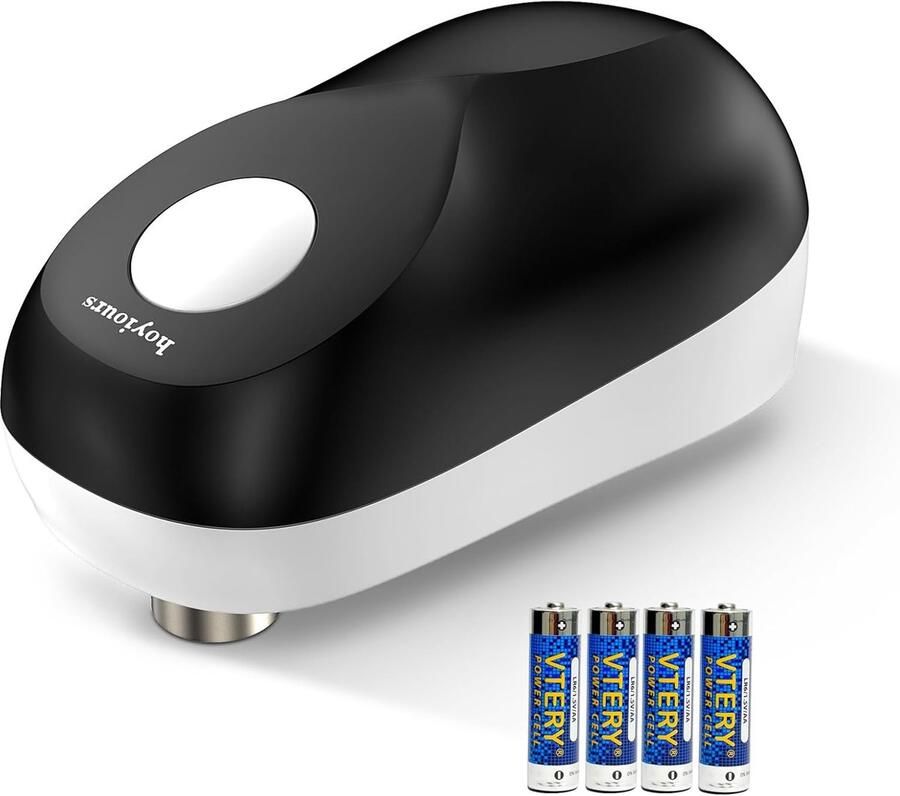 Elektrische Blikopener Automatische Opener Snel Blikken Openen Gladde Rand Uitsnijding 8x8x12 cm