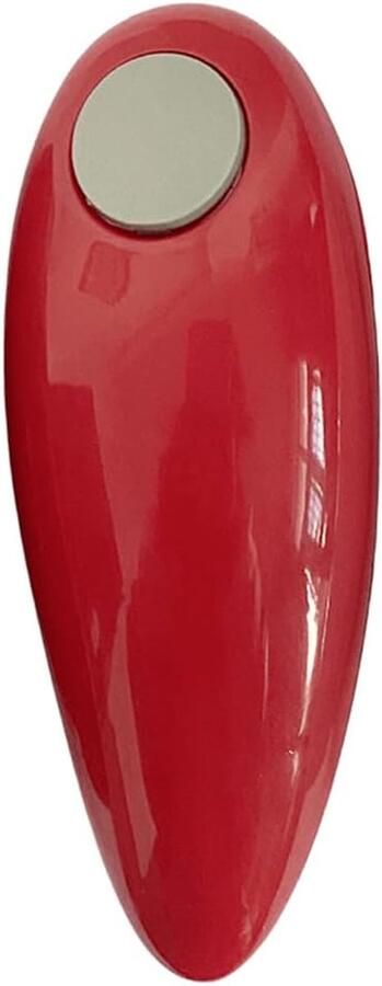 Elektrische Blikopener Automatische Potopener Keuken Gemak Gladde Rand Snede 6.7 Inch Rood