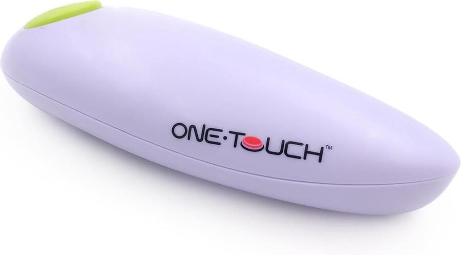 Elektrische Blikopener Handsfree Opener Keuken Gemak Automatische Snede 17 cm Wit