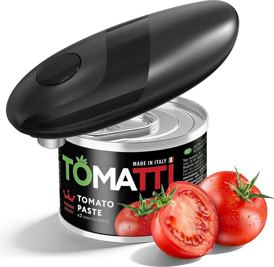 Elektrische Blikopener Keuken Hulp Gemakkelijk Blikjes Openen Geen Scherpe Randen Ronde Blikjes Alle Maten