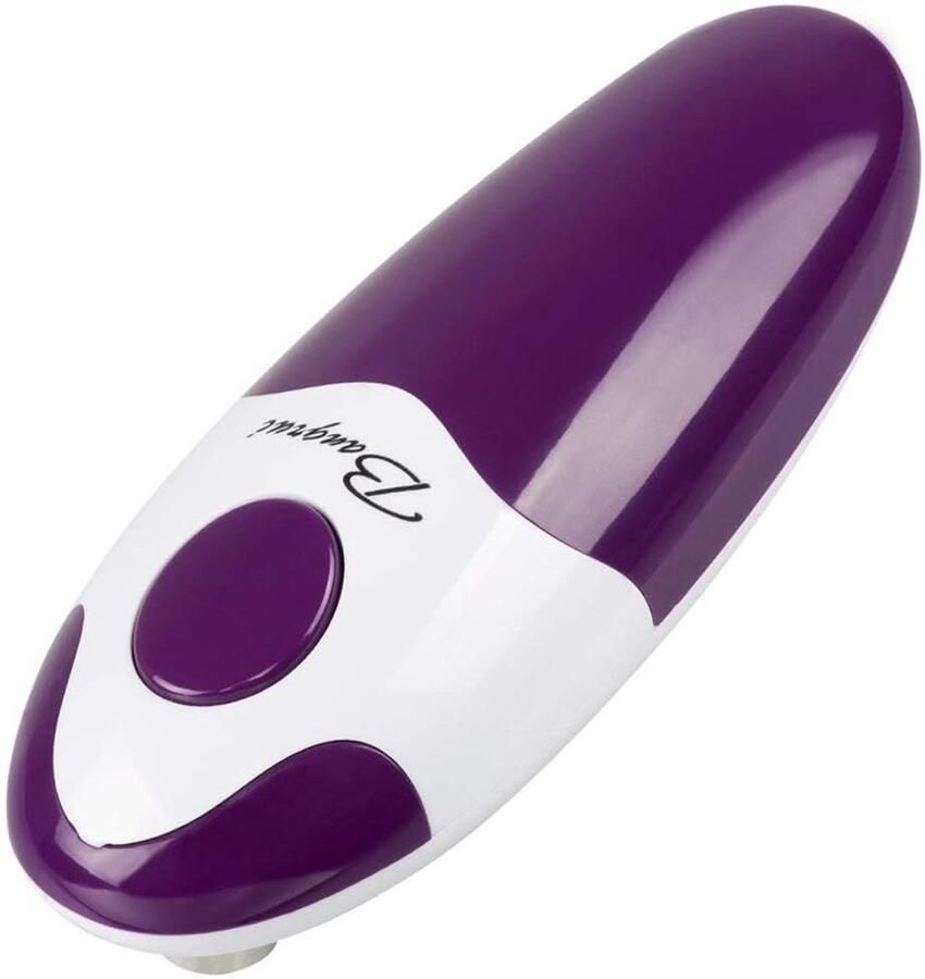 Elektrische Blikopener Veilige Draadloze Auto-Open met 1-Tik Bediening en Magneet Grote Rand Linkshandig Geschikt