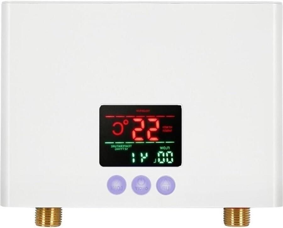 Elektrische Boiler Direct Warm Water Badkamer Verwarming Compact Wandmodel 3000W Wit
