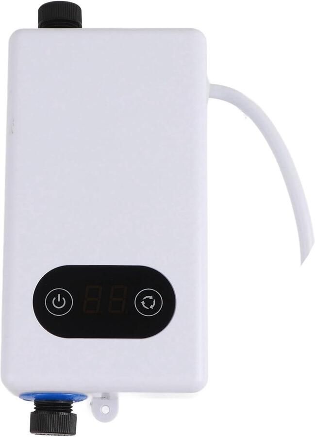 Elektrische Boiler Directe Verwarming Direct Warm Water Compact Ruimtebesparend 3400 Watt Wit