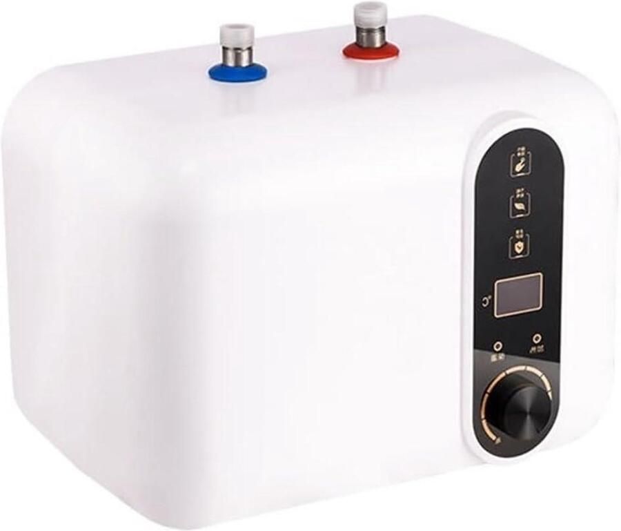 Elektrische Boiler Directe Verwarming Direct Warm Water Energiebesparend Ontwerp 10 Liter Wit