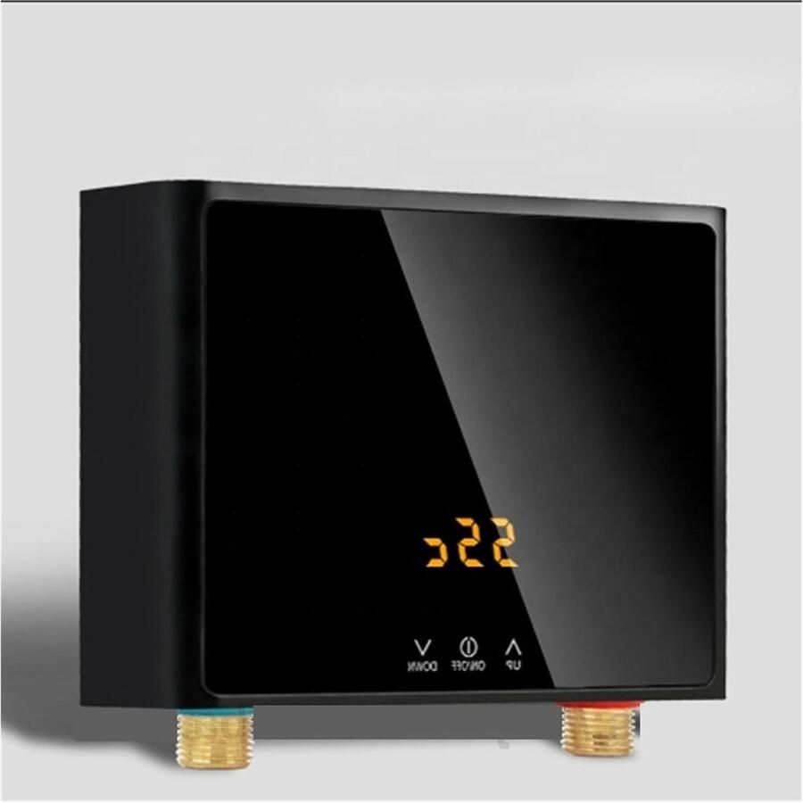 Elektrische Boiler Directe Verwarming Snel Warm Water Slimme Touch Bediening 3000W Zwart Wit