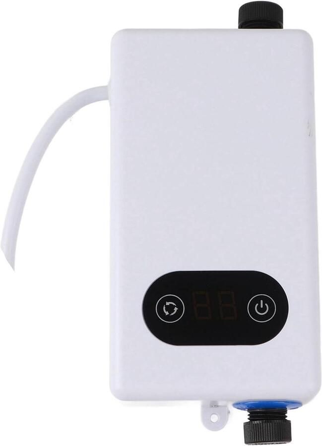 Elektrische Boiler Directe Verwarming Warmwaterapparaat Direct Warm Water Compact Ruimtebesparend 3400 Watt Wit