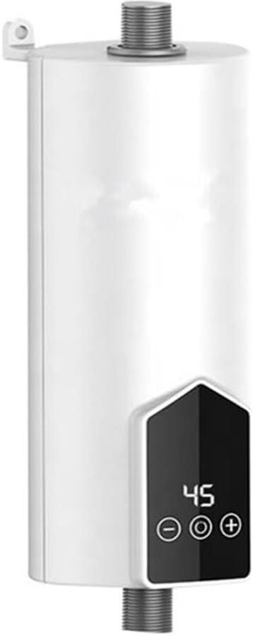 Elektrische Boiler Doorstroomverwarmer Mini Direct Warm Water Tankless Verwarming 5500W Wit