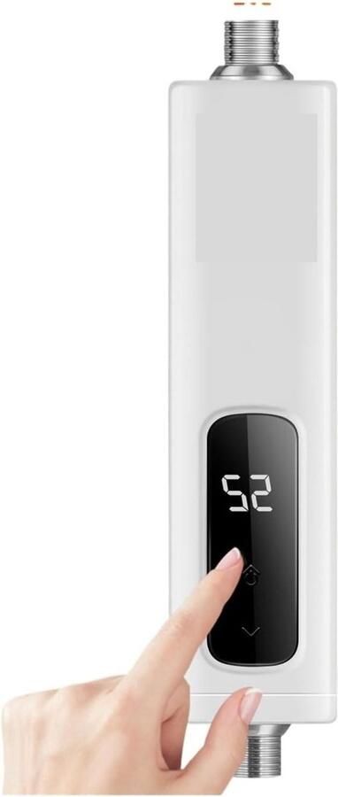 Elektrische Boiler Doorstroomverwarmer Mini Snel Warm Water Constante Temperatuur 3500W Wit
