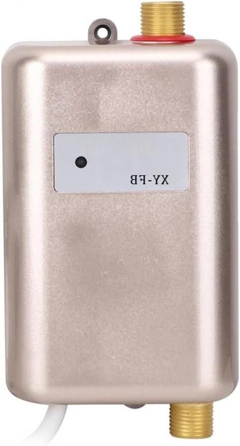Elektrische Boiler Instant Waterverwarmer Direct Warm Water Compact en Duurzaam 3800W Goud
