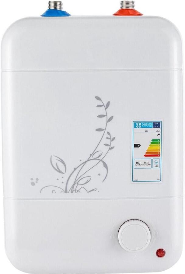 Elektrische boiler Kleine keukenboiler Direct warm water Instelbare temperatuur 8 liter Wit