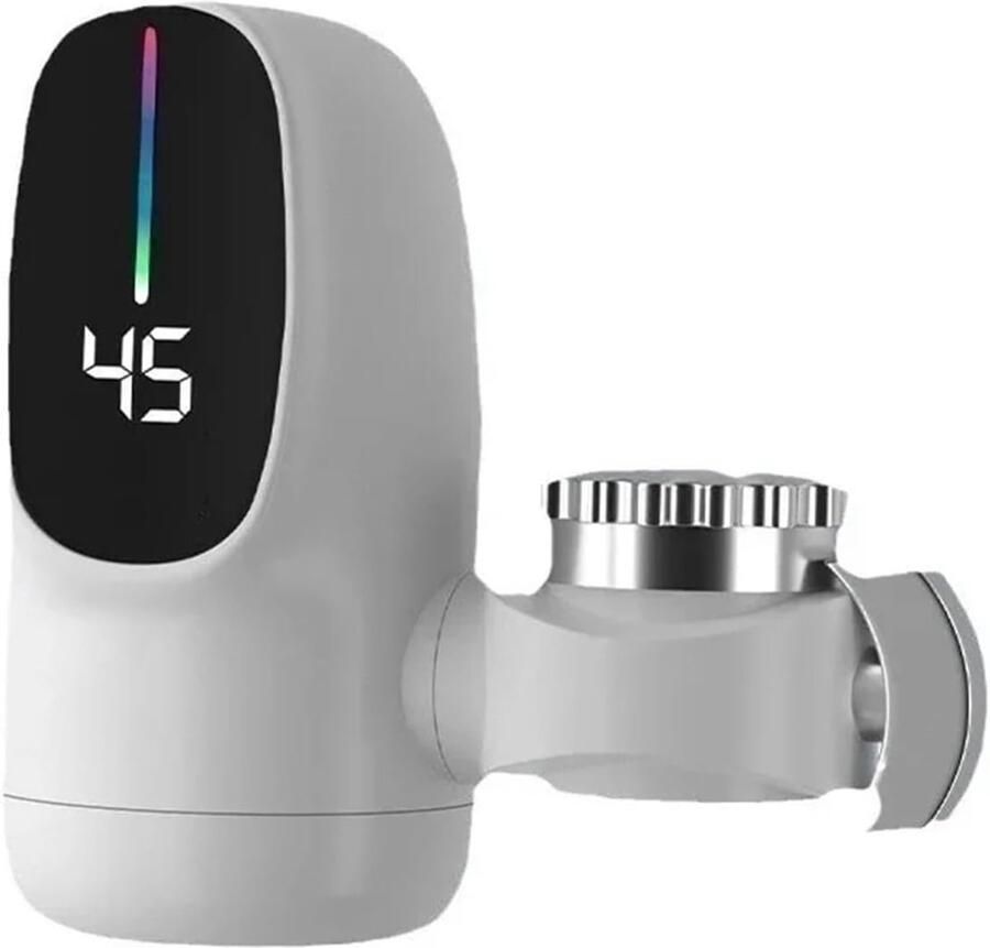 Elektrische Boiler Kraan Direct Warm Water Direct Koken Tankloos Ontwerp 3000W Vermogen Wit