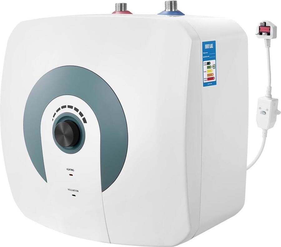 Elektrische Boiler Mini Waterverwarmer Keuken Badkamer Snelle Verwarming 15L Capaciteit
