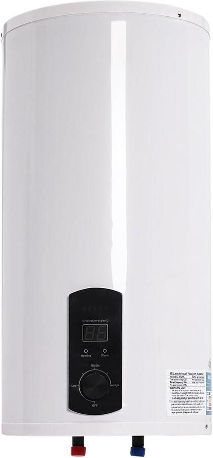 Elektrische Boiler Warmwater Ketel Direct Warm Water Snel Opwarmen 50 tot 120L Wit