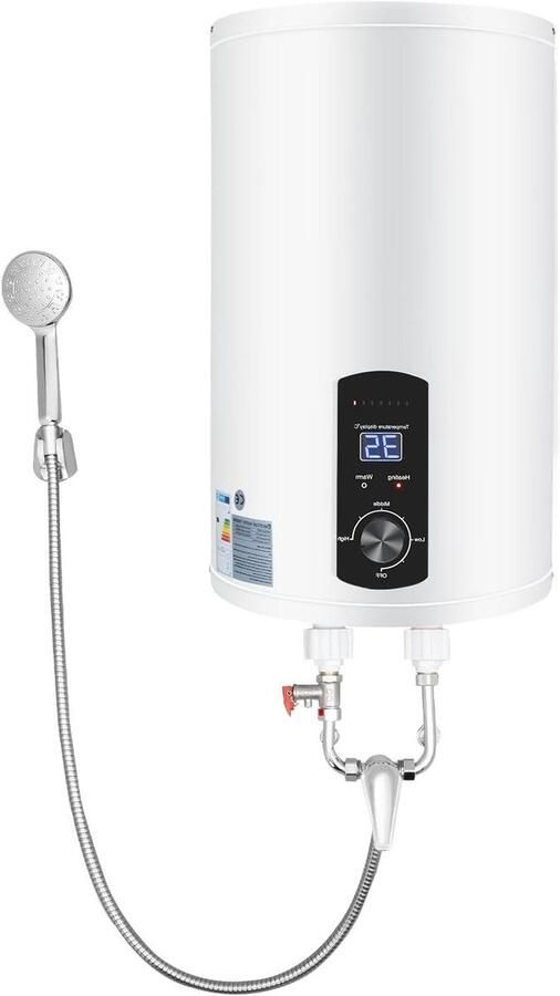 Elektrische Boiler Warmwater Ketel Direct Warm Water Snelle Opwarming 50 Liter Wit