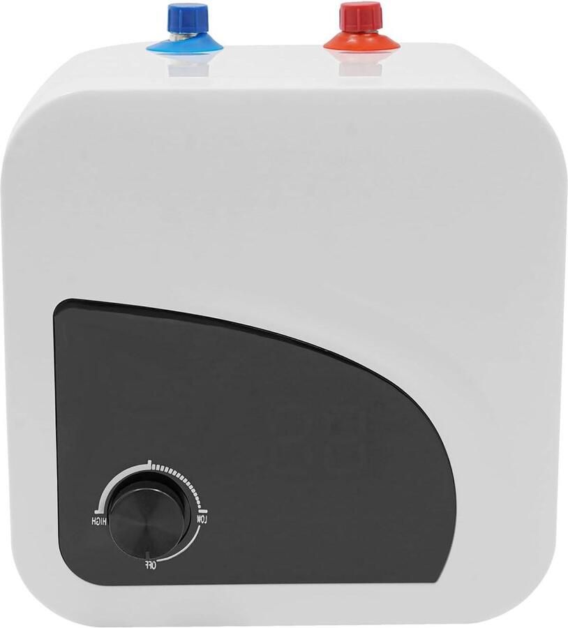 Elektrische Boiler Warmwater Opslag Direct Warm Water Snelle Temperatuurregeling 8 Liter Capaciteit Wit