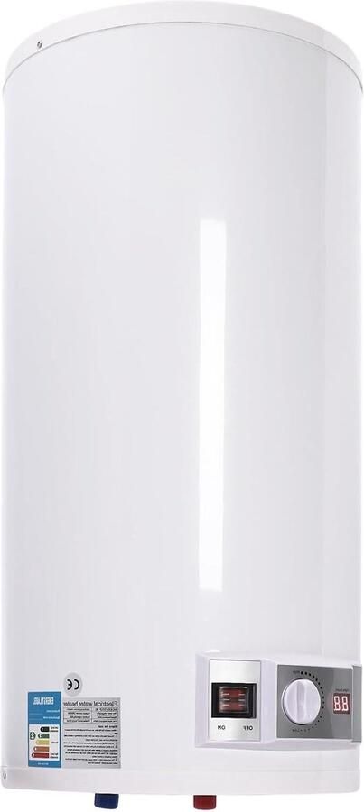 Elektrische Boiler Warmwater Tank Huishoudelijk Gebruik Wandmontage Ontwerp 80 Liter Wit
