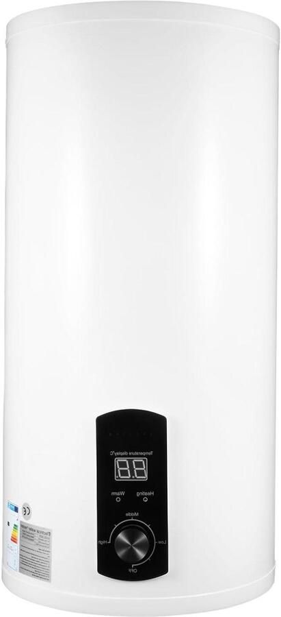 Elektrische Boiler Warmwaterapparaat Direct Warm Water Snel Opwarmen 50 liter Wit