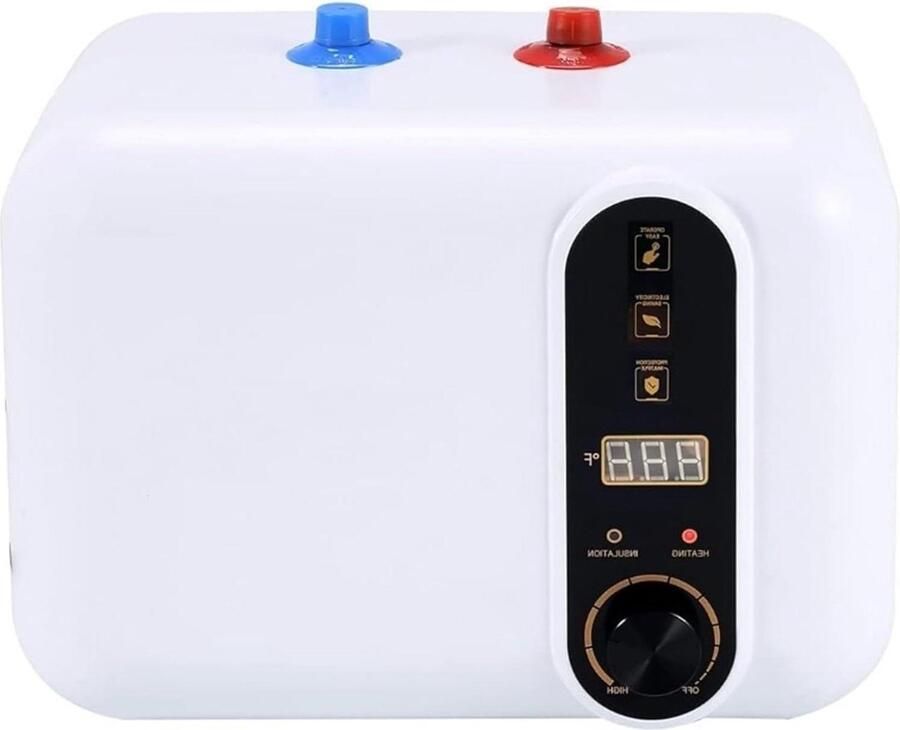 Elektrische Boiler Warmwaterboiler Compact Direct Warm Water Mini Behuizing 10L Wit