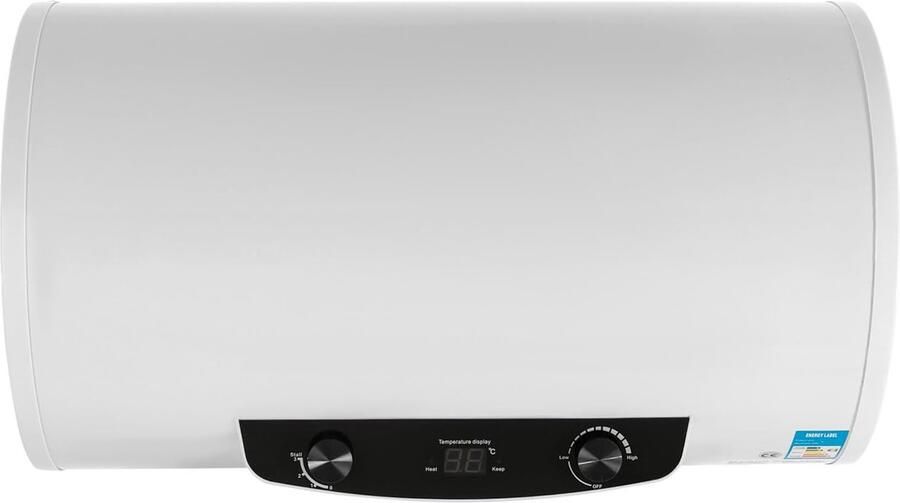 Elektrische Boiler Warmwaterketel Badkamer Keuken Met Kraan Douche 70 Liter Wandmontage Wit