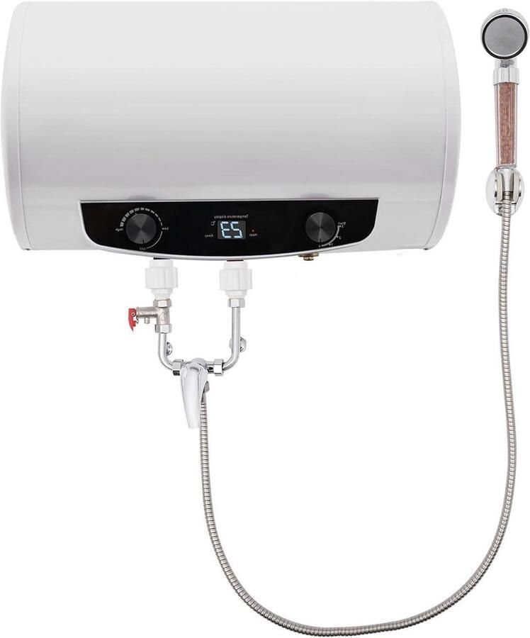 Elektrische boiler Warmwaterketel Direct warm water IPX4 waterdicht 35 liter Wit