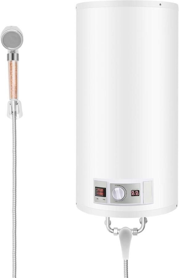 Elektrische boiler Warmwaterketel Direct warm water Snel opwarmen 50 liter Wit