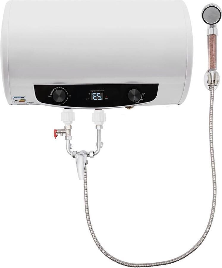 Elektrische boiler Warmwaterboiler Direct warm water Snelle verwarming 66 liter Wit