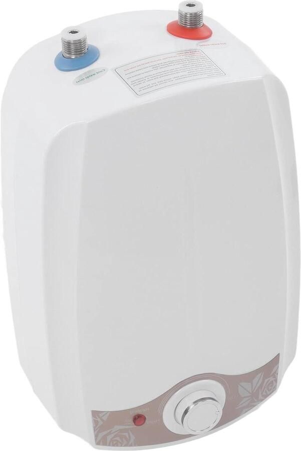 Elektrische Boiler Warmwaterketel Keuken Direct Warm Water IPX4 Spatwaterdicht 8 Liter Rood