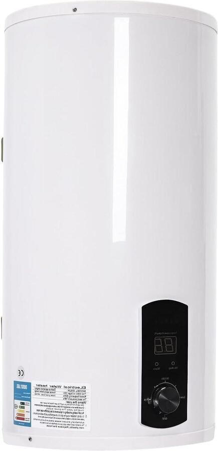 Elektrische Boiler Watertank Continu Warm Water Ultrasnel Opwarmen 80 Liter Wit