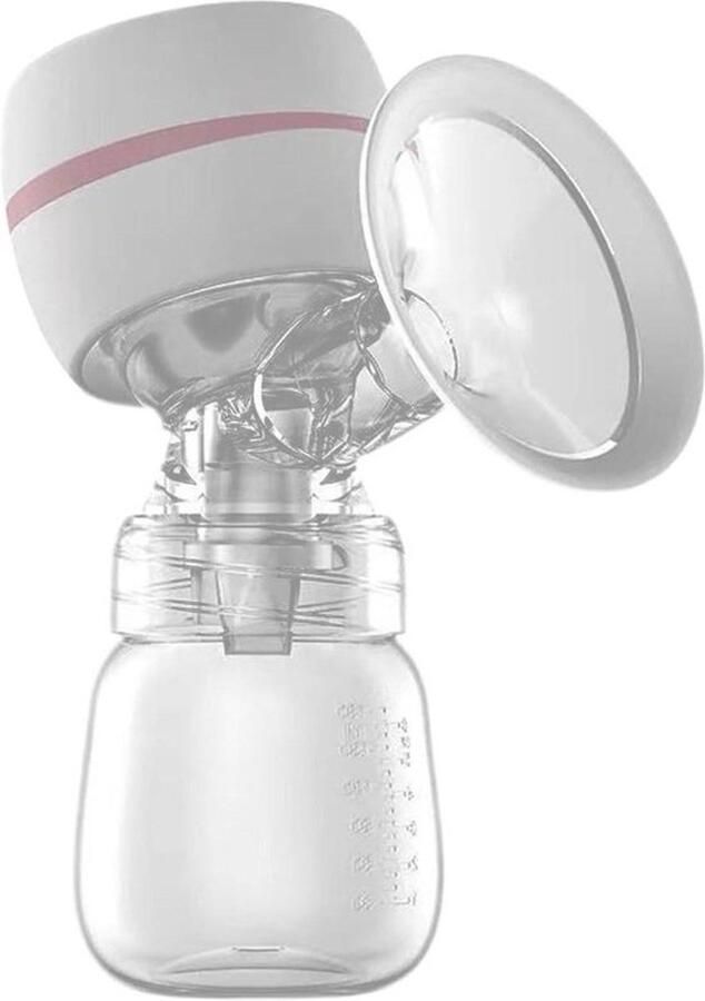 Draagbare Borstkolf Elektrische Melkopzuiger Comfortabel Kolven Stille Werking 180ml Capaciteit Wit