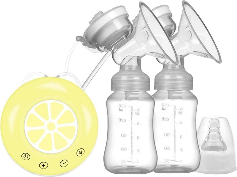 Elektrische Borstkolf Draagbare Kolf Moedermelk Afkolven Anti-Terugstroom Technologie 450g Wit