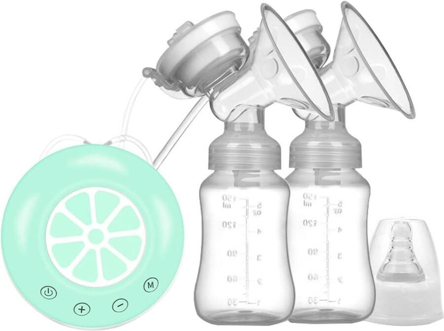 Elektrische Borstkolf Melkmachine Draagbaar Borstvoeding Ondersteunen Anti-reflux Technologie 450g Wit