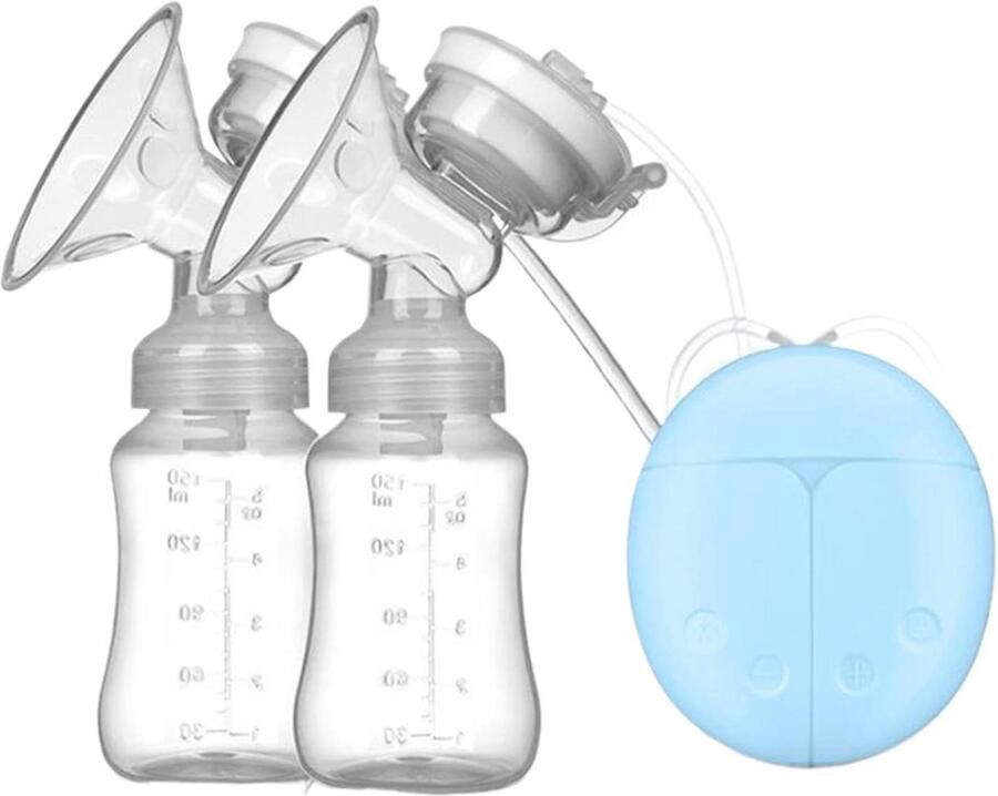 Elektrische Borstkolf Melkpomp Comfortabel Kolven Handsfree Bediening 300ml Wit