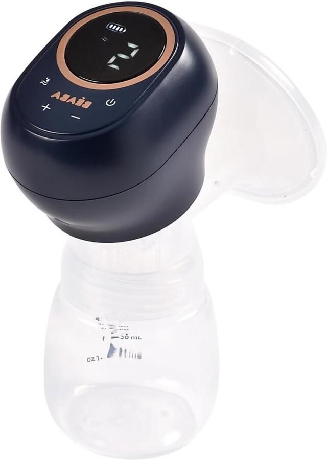Elektrische Borstkolf Melkpomp Draagbaar Moedermelk Afkolven Stille Technologie 180 ml Nachtblauw