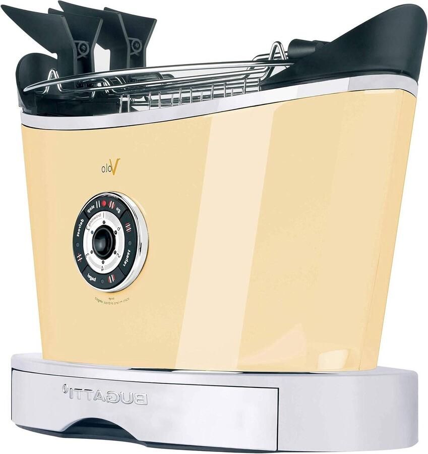 Elektrische Broodrooster Tosti Apparaat Brood Roosteren Gemotoriseerd Lift Systeem 2 Sleuven Rood