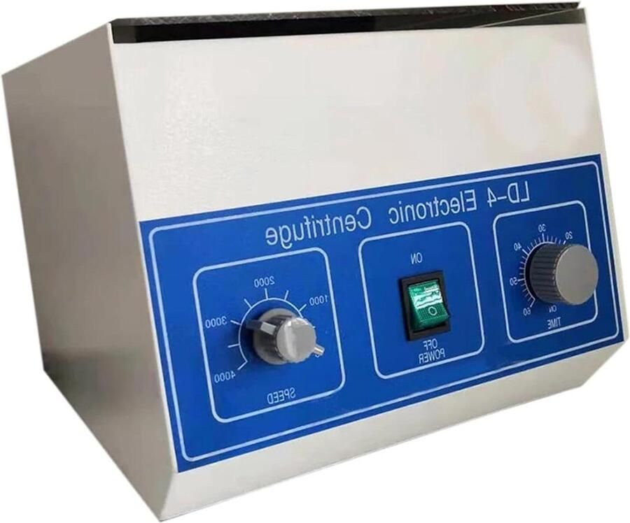 Elektrische Centrifuge Desktop Centrifuge Laboratorium Analyse Nauwkeurige Controle 4000 Tpm Wit
