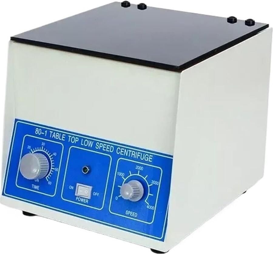 Elektrische Centrifuge Laboratorium Apparaat Monsters Scheiden Stabiele Tafelmodel 6x20ml Rotor