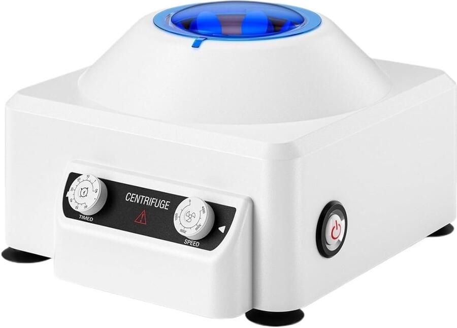 Elektrische Centrifuge Laboratorium Apparaat Scheiden Vloeistoffen Variabele Snelheid 4000rpm 6x 100ml Buis