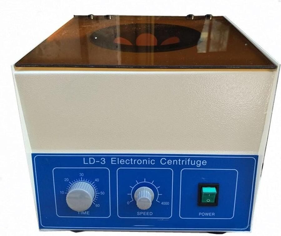 Elektrische Centrifuge Laboratorium Centrifuge Onderzoek & Onderwijs Grote Capaciteit Laag Geluidsniveau 50ml x 6 Buisjes