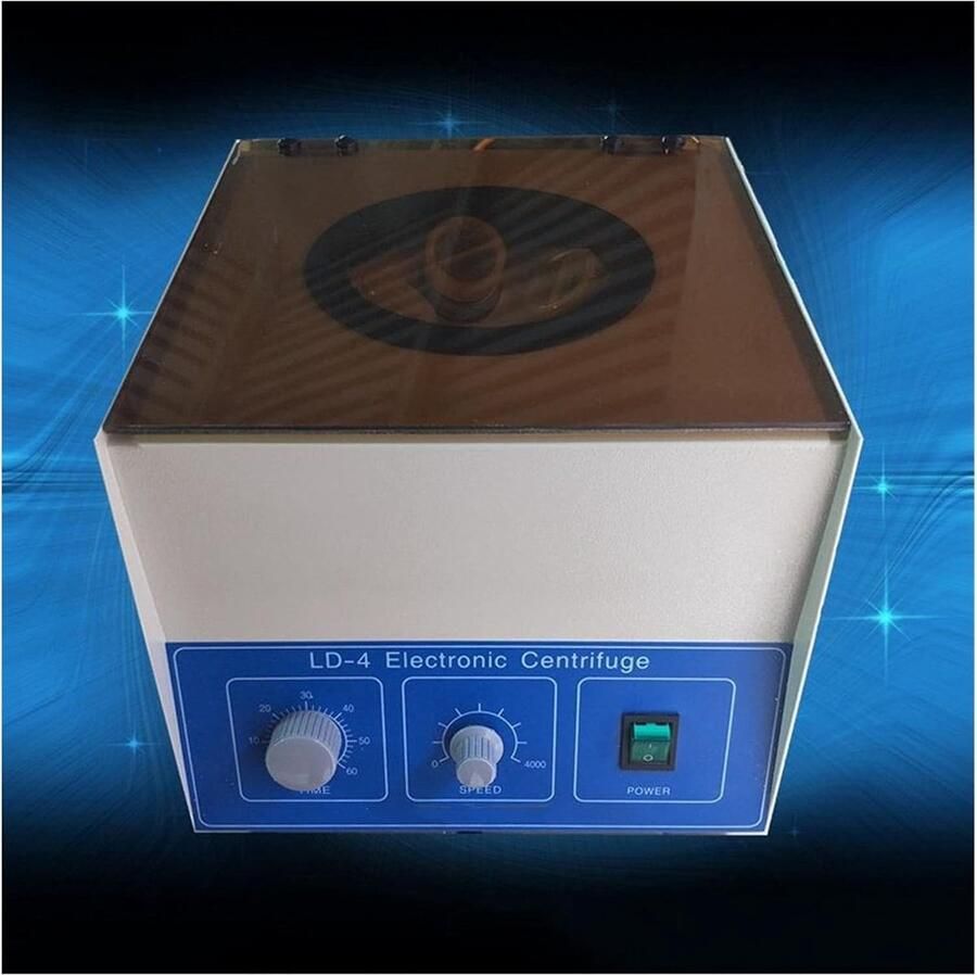 Elektrische Centrifuge Tafelcentrifuge Laboratorium Onderzoek Scheidingen Grote Capaciteit 50 ml x 8 Wit