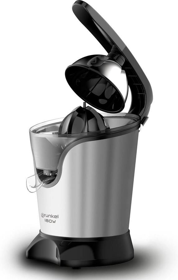 Elektrische Citruspers 180W met Vruchtvleesfilter en Start Stop Functie