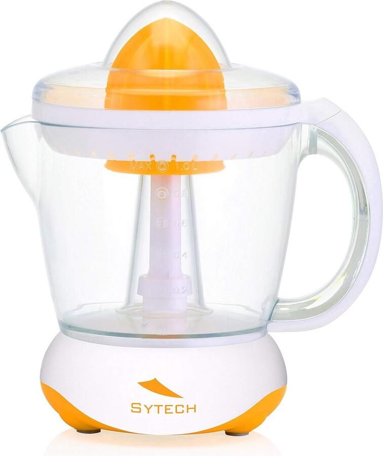 Elektrische Citruspers met 1 Liter Kan 40W Automatisch Roterend