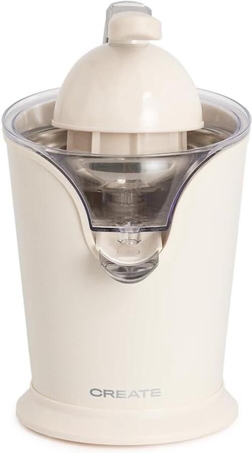 Elektrische Citruspers met Hendel Spatvrij 250 ml Sapreservoir & Vaatwasmachinebestendig