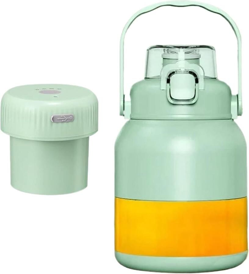 Elektrische Citruspers Draagbare Pers Verse Sapjes Maken Eenvoudig Te Reinigen 800 ml Capaciteit Wit