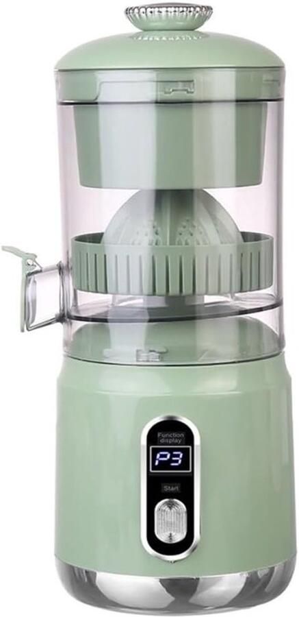 Elektrische Citruspers Sapcentrifuge Snel Sap Maken Hoge Opbrengst 28x12x12cm Wit