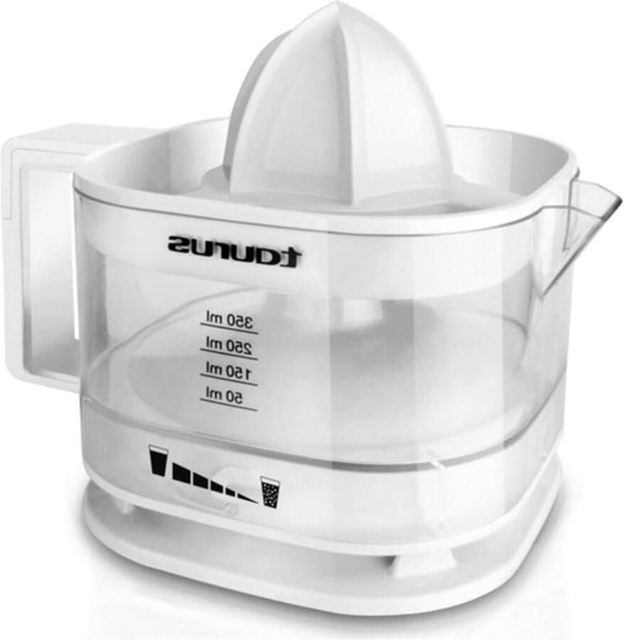 Elektrische Citruspers Sapcentrifuge Verse Sappen Maken Compact Ontwerp 0.35 Liter Zilverkleurig