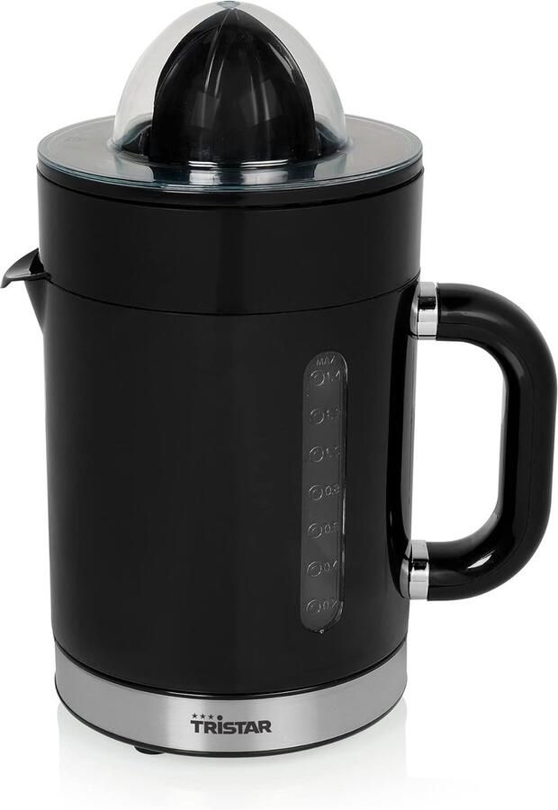 Elektrische Citruspers Sinaasappelpers Sapmachine Vers Sap Maken Direct Serveren 14 Liter Reservoir Zwart