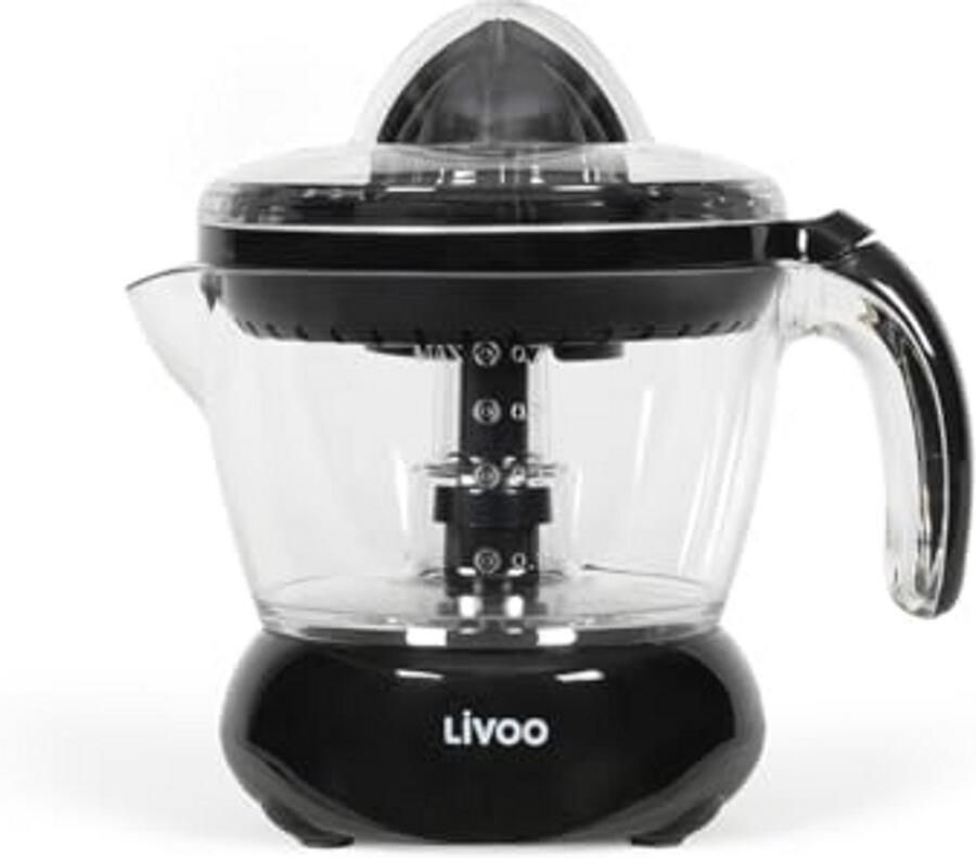 Elektrische citruspers voor vers citrussap 700 ml met pulpschakelaar