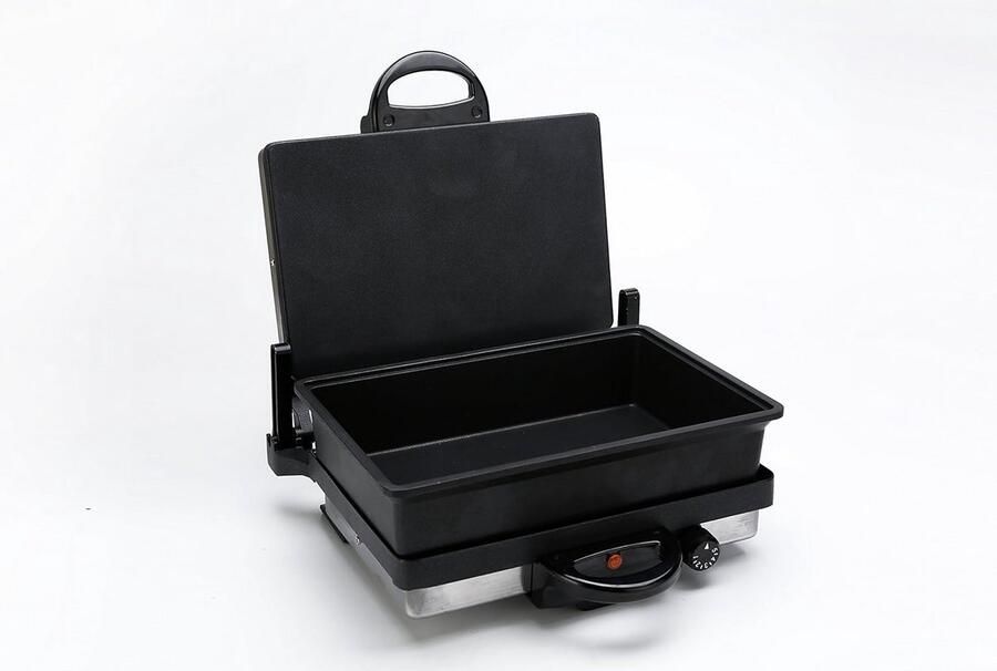 Elektrische Contactgrill Multigrill Bakplaat met of zonder Rand Grillen Toasten en Koken